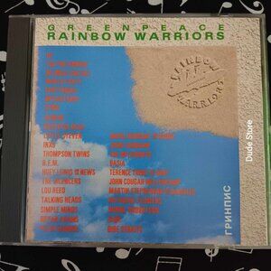 Greenpeace - Rainbow Warriors - Various Artists - 1989 CD - 14 Songs